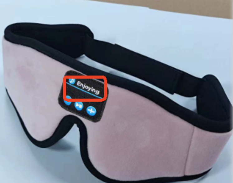 Bluetooth Sleep Mask with Built-In Speakers
