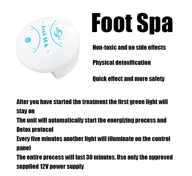 Portable Ion Foot Spa Massager